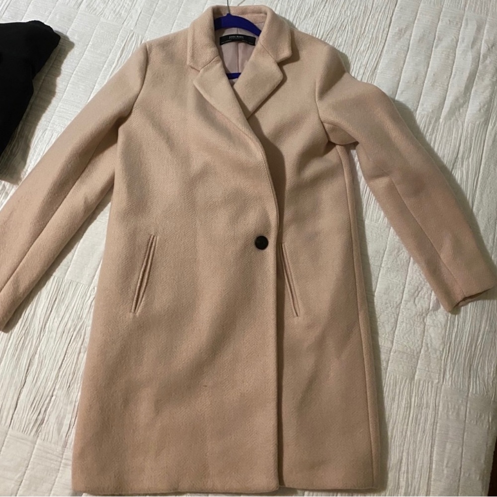 Zara jacket light pink sz S